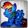 Napkin Art #13 - My Little Pony - Rainbow Dash