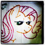 Napkin Art #32 - My Little Pony - Fluttershy Redo