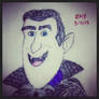 Napkin Art 148 - Dracula - Hotel Transylvania