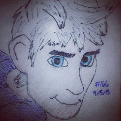 Napkin Art 166 - J. Frost - Rise of the Guardians