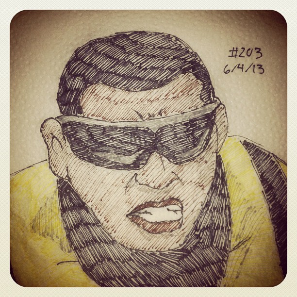 Napkin Art 203 - Power Man - Ultimate Spiderman