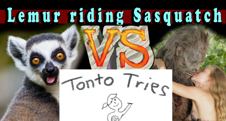 Lemur Riding Bike VIDEO Lemur Riding A Sasquatch Tonto Tries by RottenEggCreations on ...