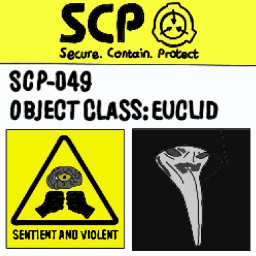 scp #dclass #096 #173 #076 #668 #049 #008
