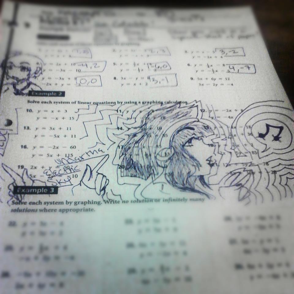 My math work by kittyrade2 on DeviantArt