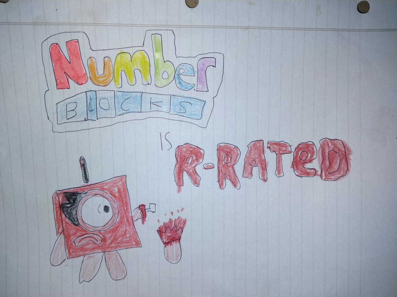 Rated R Block NumberBlocks is R-Rated by TicoAndBenny on DeviantArt