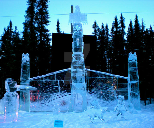 Alaskan Ice Monument