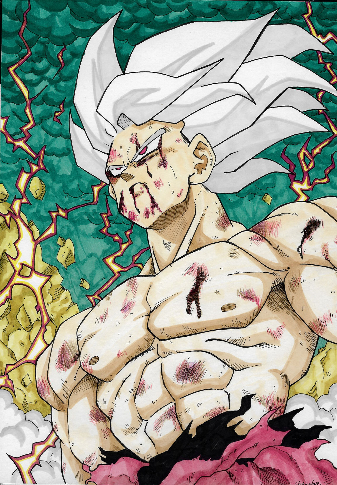 Goku SSJ Namek By Ghoromhir666 On DeviantArt goku-ssj-namek-by-ghoromhir666-on-deviantart