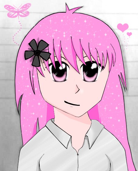 Pink Hair Anime Girl