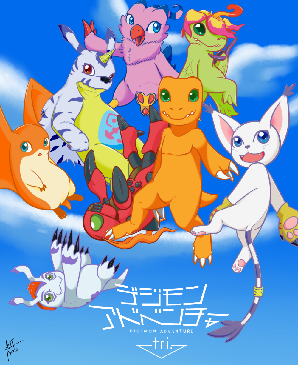 New Key Art for Digimon Adventure Tri : r/anime