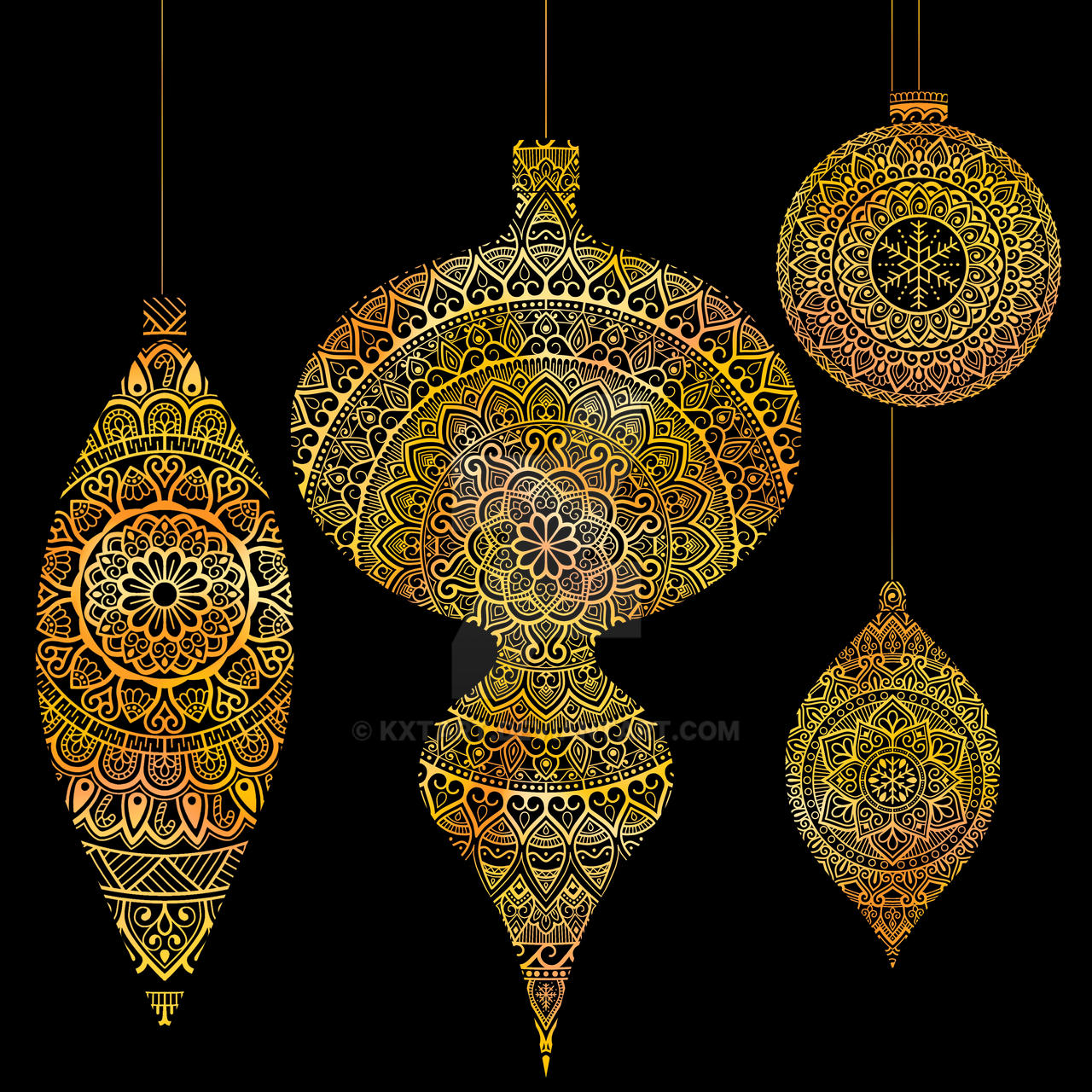 Deviantart Gold Pattern Ornamental gold by kxtart on DeviantArt