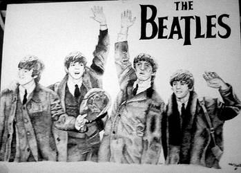 Beatles Stipple