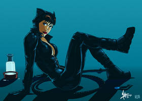 Catwoman by Komic Karl