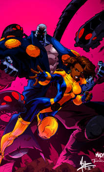 Uncanny X-Men: Maggot and Cecilia Reyes