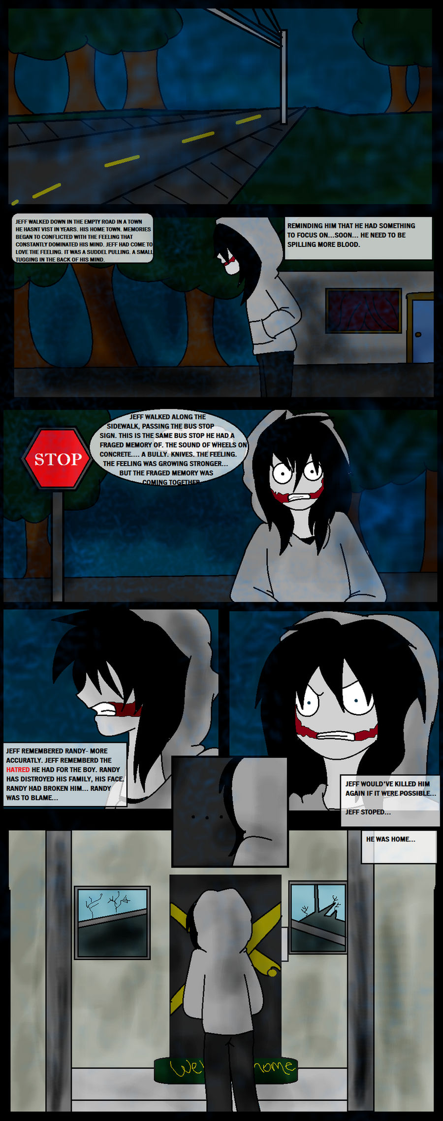 Jeff vs Jane The Killer page 8