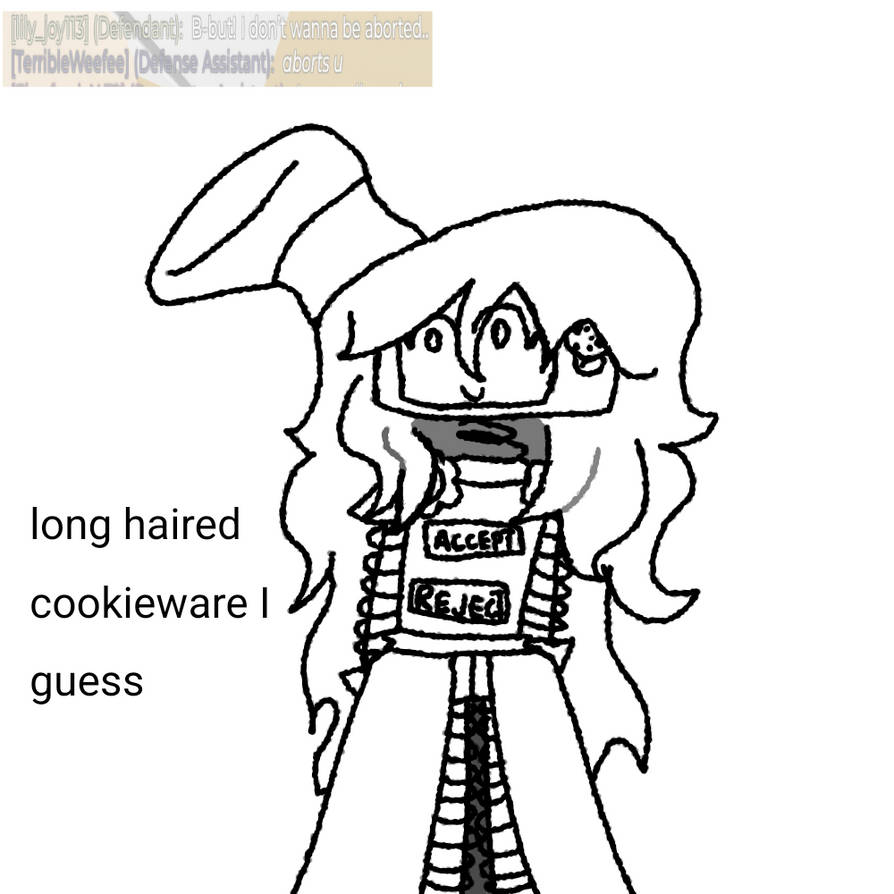Cookieware Face Texture Cookieware with hair (I guess..) by kleethepicgirl on DeviantArt