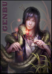GENBU AND THE SNAKE by FitriaDes