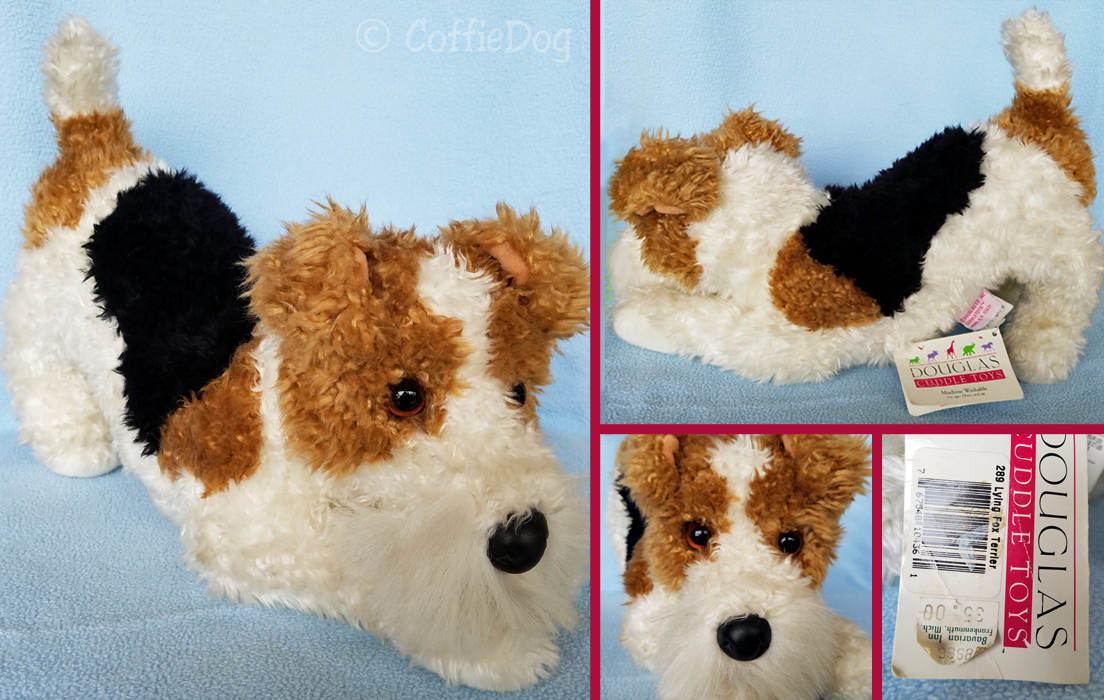 Fox terrier on sale stuffed animal