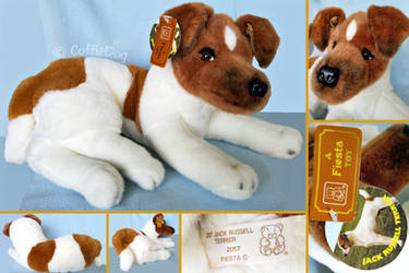 Fiesta Jack Russell / Smooth Fox Terrier Dog Plush