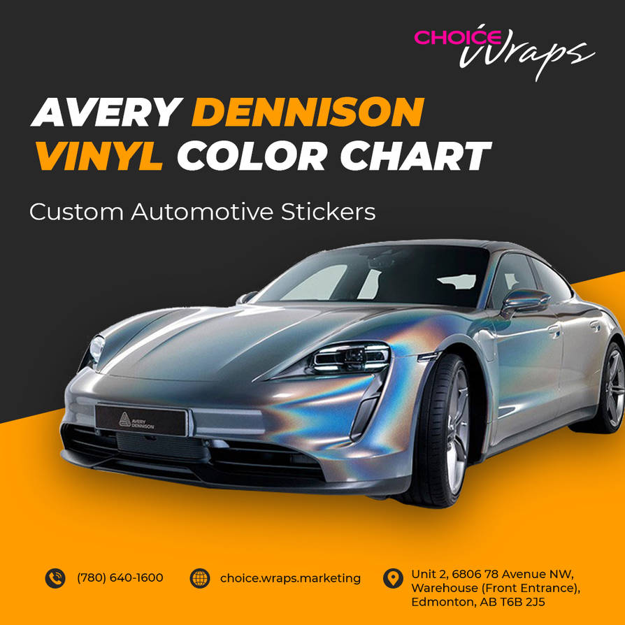 Avery Dennison Vinyl Color Chart - 3M Vehicle Wrap by Michel549 on ...