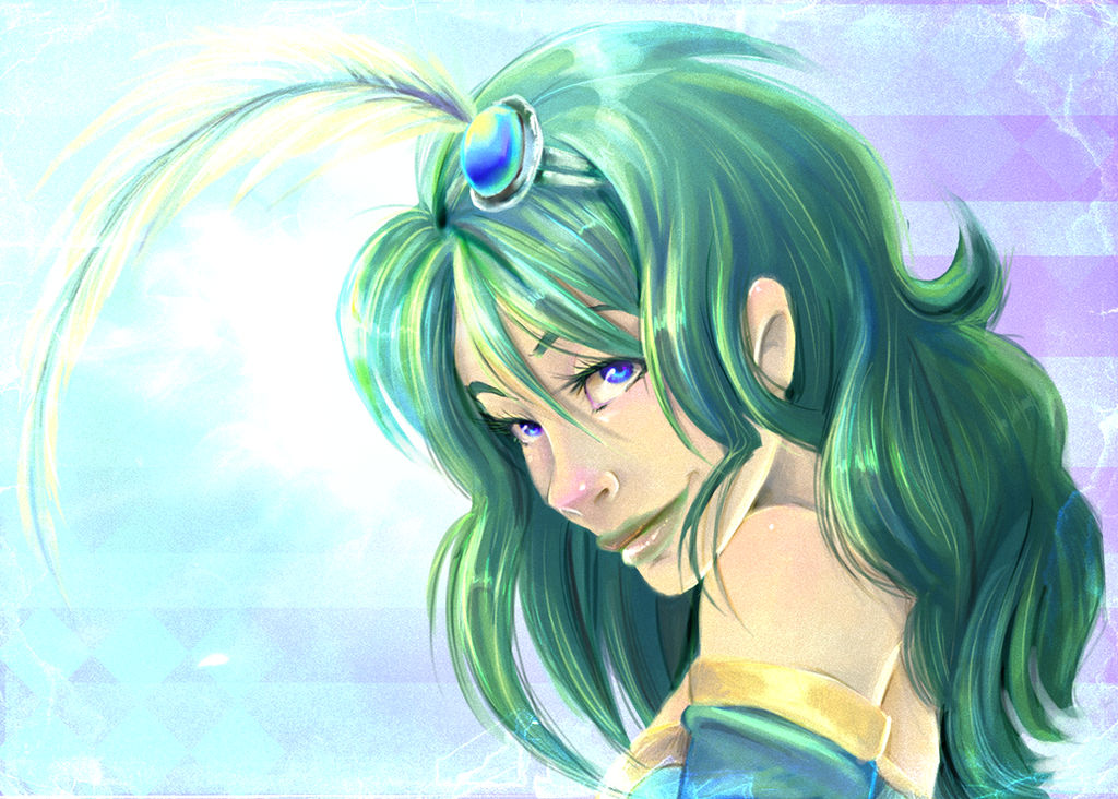 Chibi Rydia Shiny Rydia by shadkat on DeviantArt