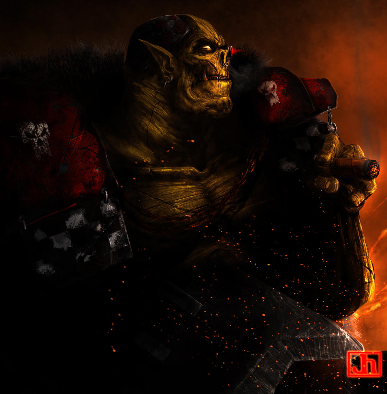 The Master of WAAGGHH by SharpWriter on DeviantArt