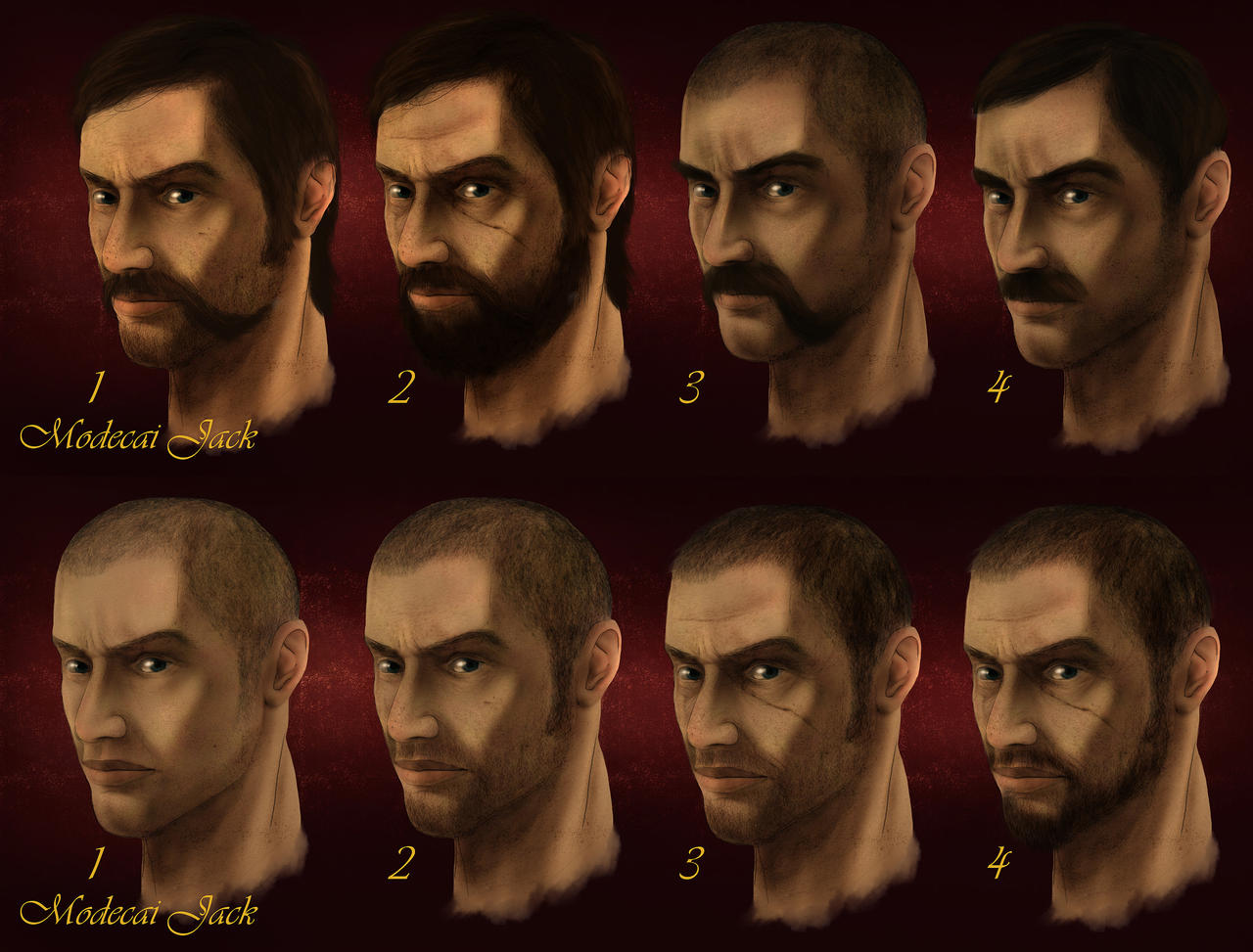 Modecai John Character sheets by SharpWriter on DeviantArt