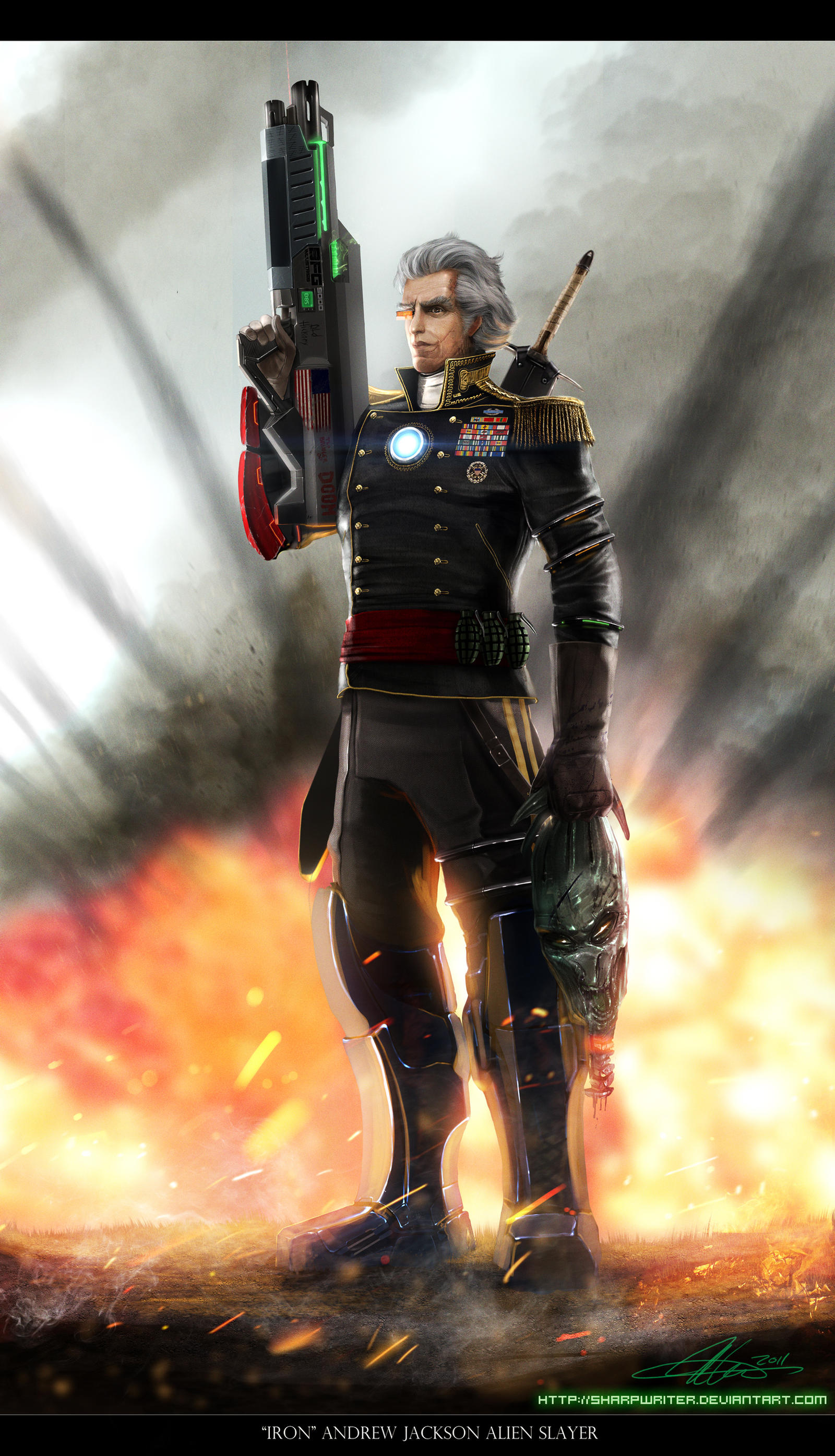 Andrew Jackson Alien Slayer