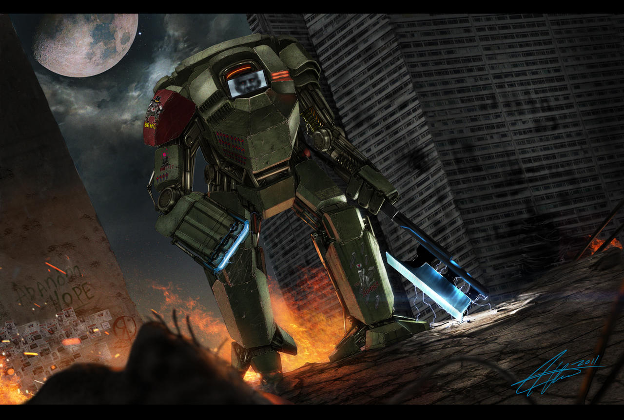 Robo Mech Badass Concept by SharpWriter on DeviantArt