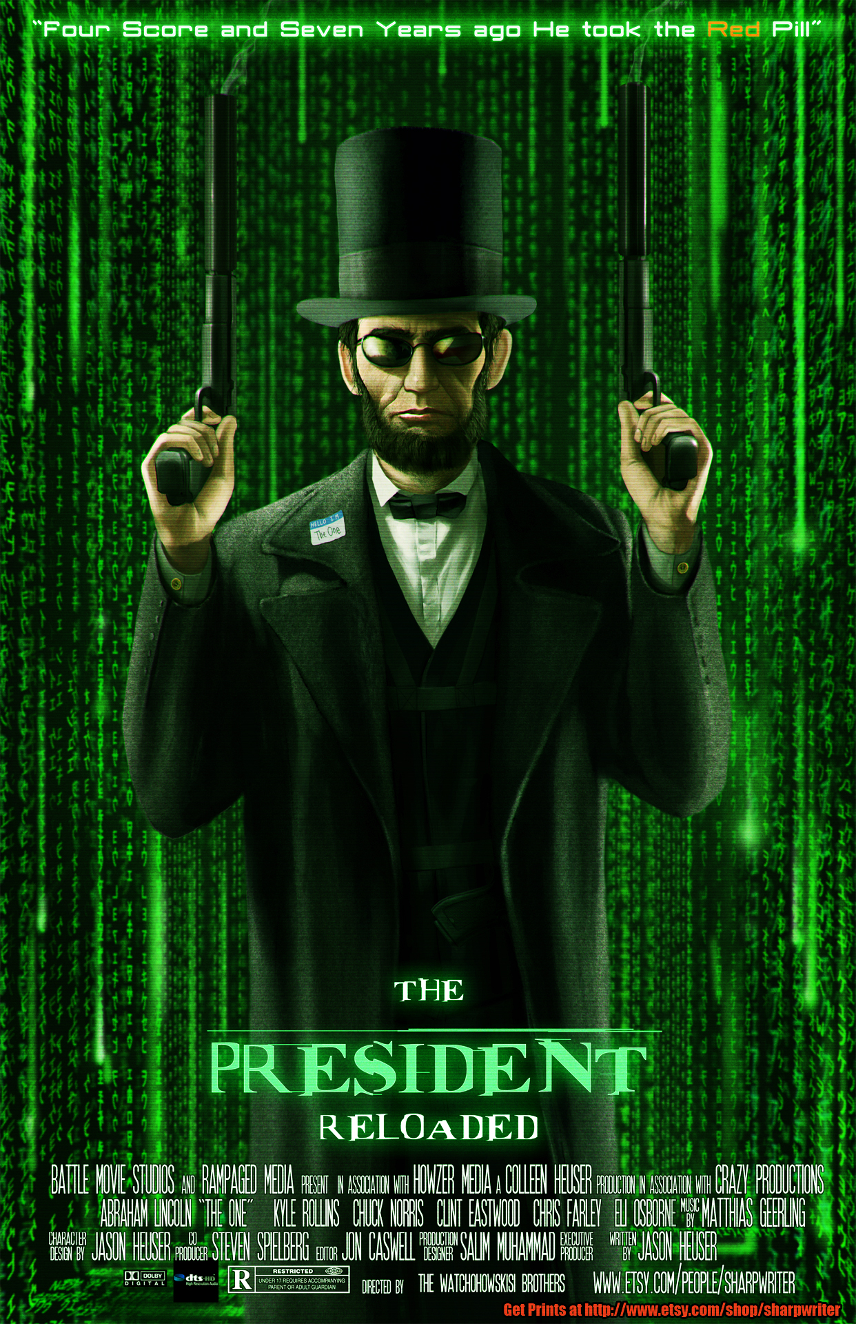 Abe Lincoln-RELOADED by SharpWriter on DeviantArt