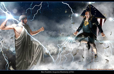 Ben Franklin VS. Zeus