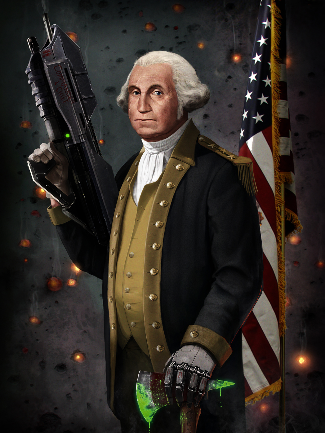 George Washington The Original Master Chief By Sharpwriter On Deviantart George Washington The Original Master Chief By Sharpwriter On Deviantart