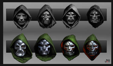 Dr. Doom Mask Concepts