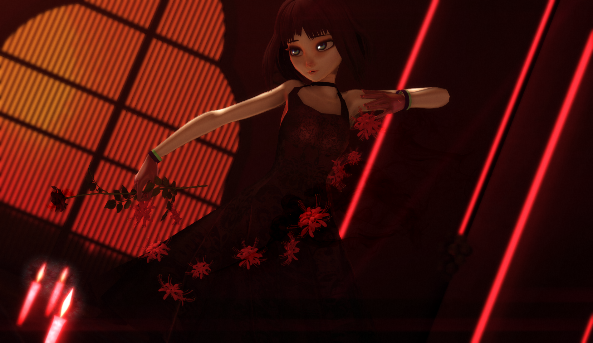 [MMD]|Anett|Red Waltz