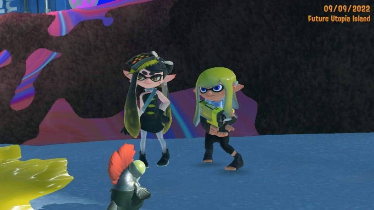 Trying out the new Splatoon game by GalaxyVaporeon on DeviantArt