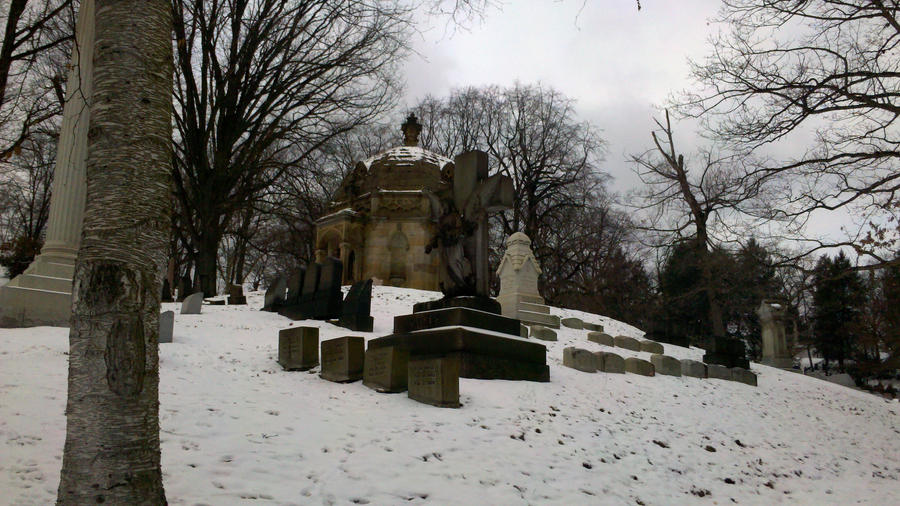 Snow in the Cemetery