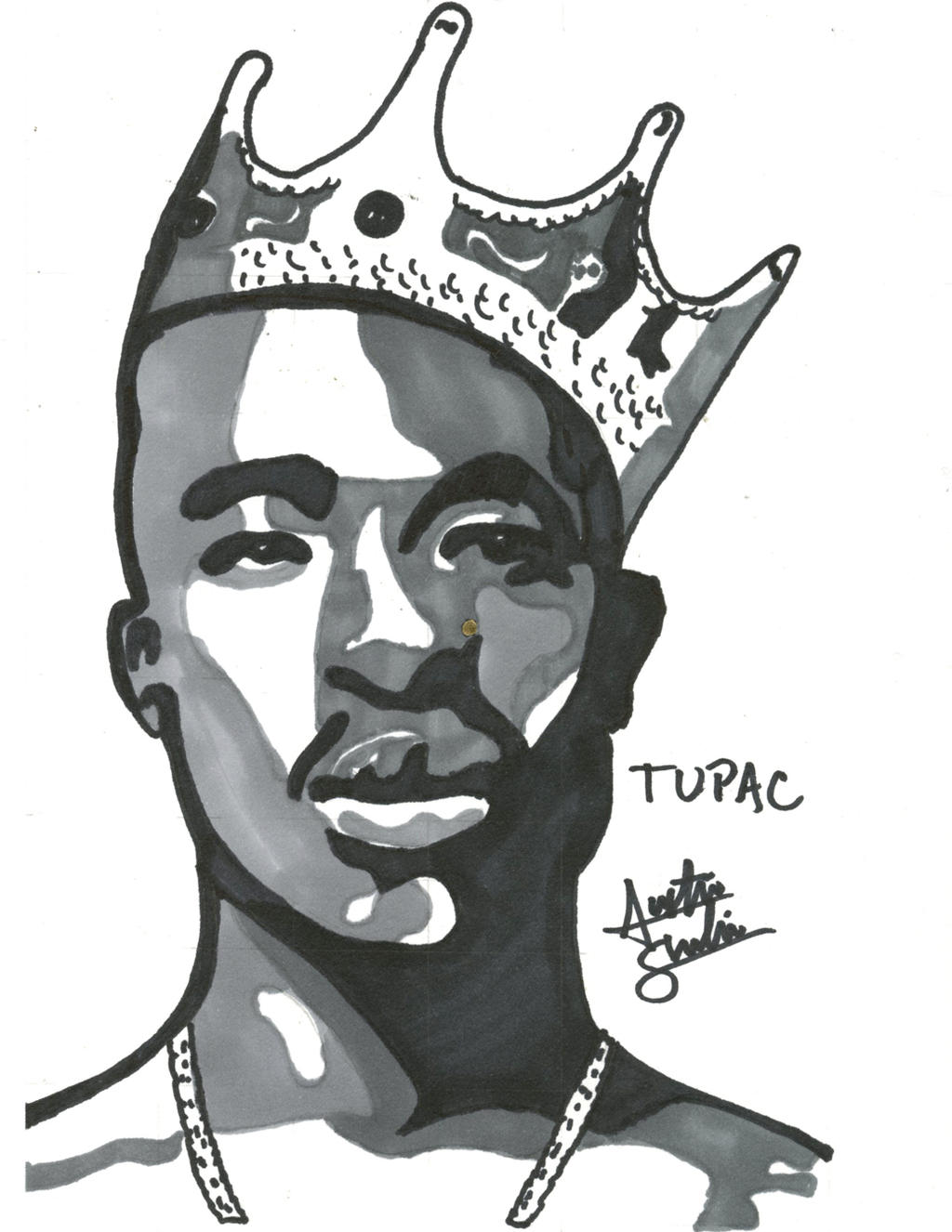 Tupac King By Bluedevil97 On Deviantart Tupac King By Bluedevil97 On Deviantart