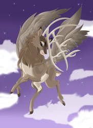 Winged Deer