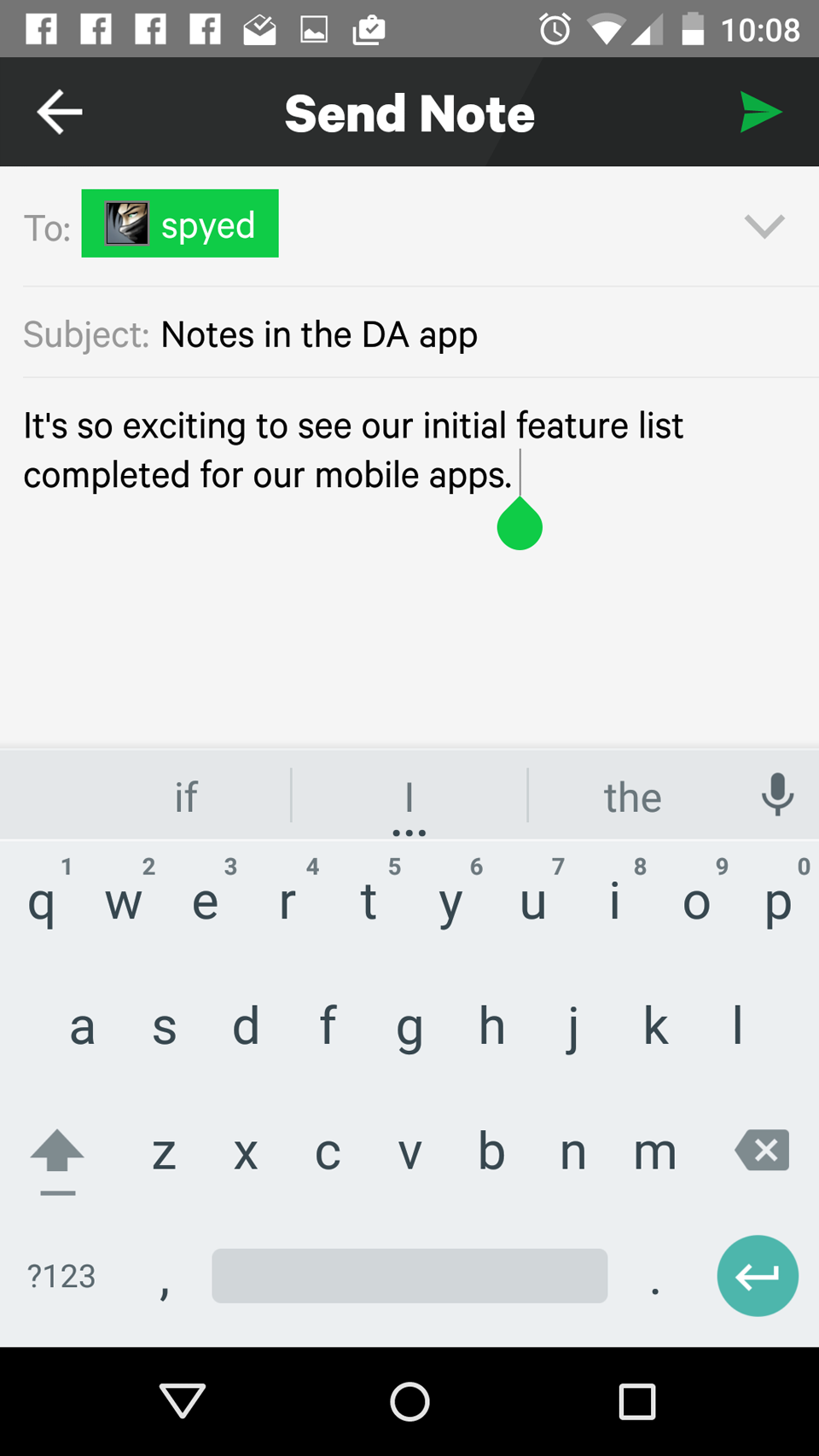 Notes in the DeviantArt app by seoul-child
