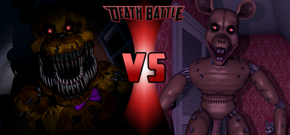 Fredbear vs nightmare  Five Nights at Freddys PT/BR Amino