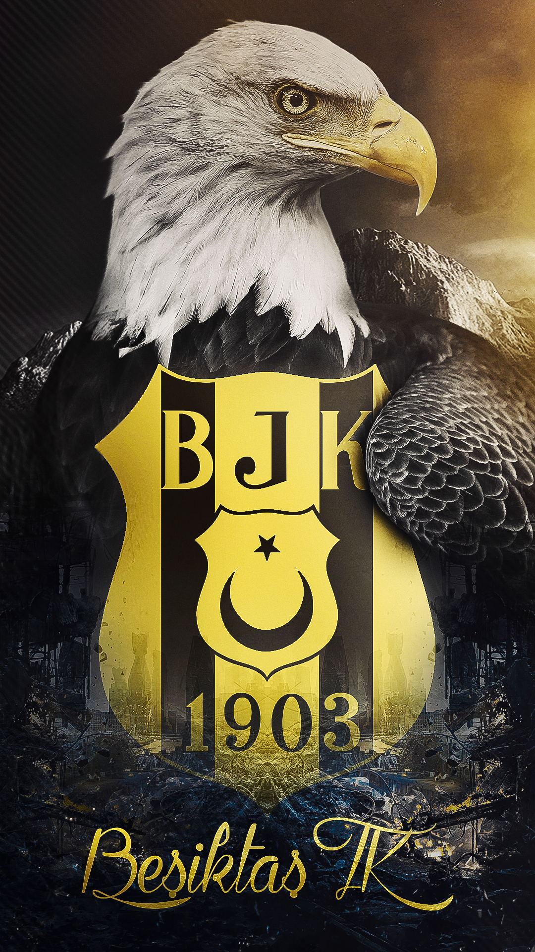 Besiktas JK - Mobile Wallpaper by Kerimov23 on DeviantArt