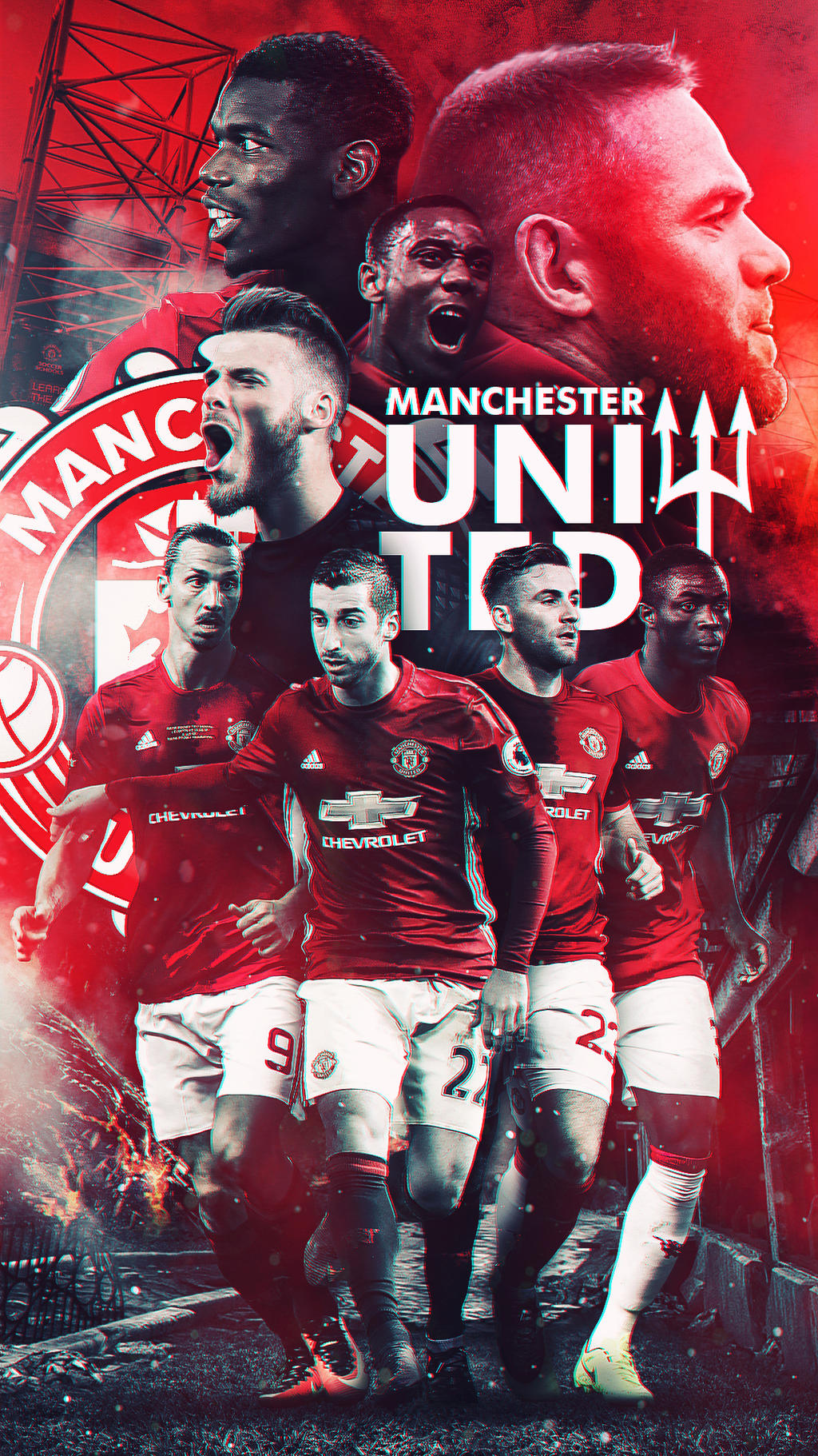 Manchester United - HD Wallpaper by Kerimov23 on DeviantArt