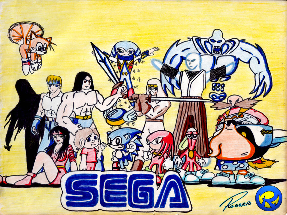 Sega Characters by rogferraz on DeviantArt