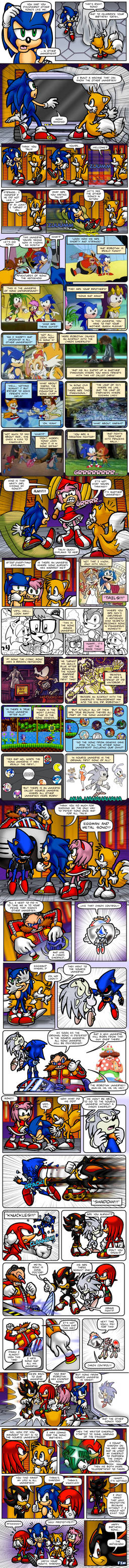 Sonic 20th Birthday Comic