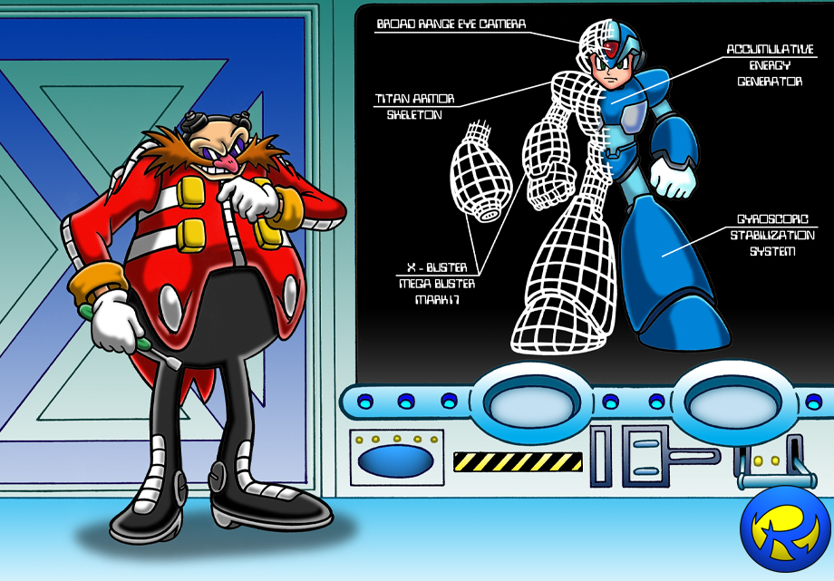 Eggman and Megaman