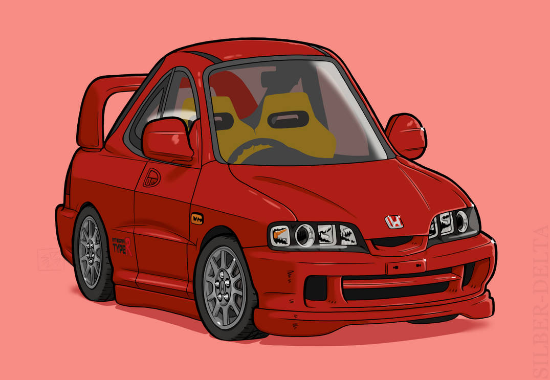 Maxboost Comic Integra Type R Honda Integra Type R (DC2) (SD) by Silber-Delta on DeviantArt