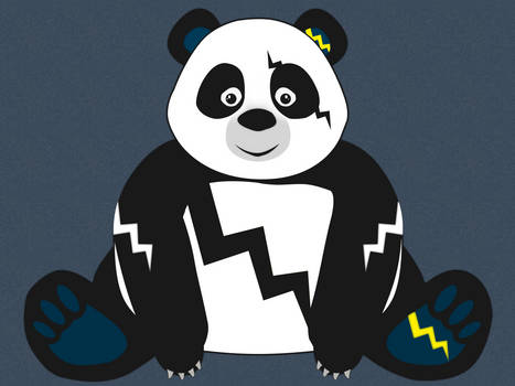 Lightning panda design