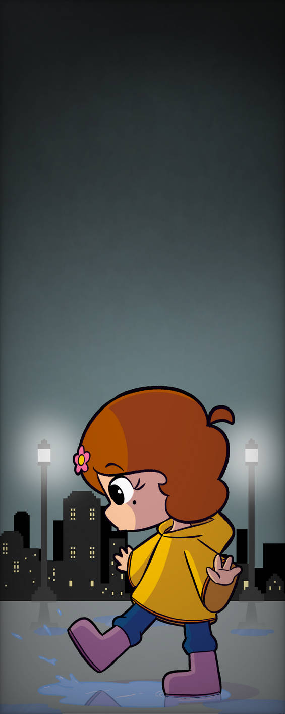 Puddle Kick (Phone Wallpaper) by ChrisDraws2 on DeviantArt