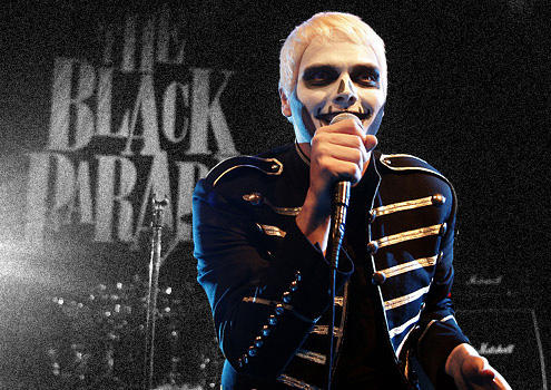 Gerard Way - The Black Parade by alicekelly97 on DeviantArt