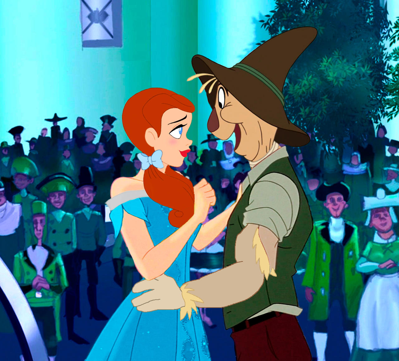 Dorothy and Scarecrow - At The Beginning by KingCandyxElsa on DeviantArt