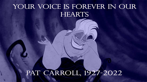 RIP Pat Carroll